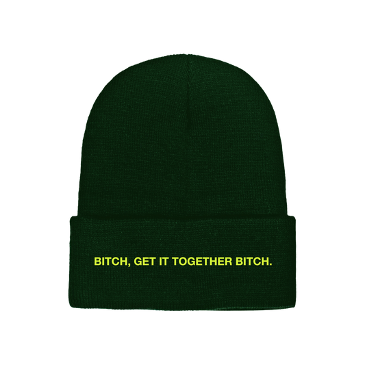 Get It Together Forest Green Beanie
