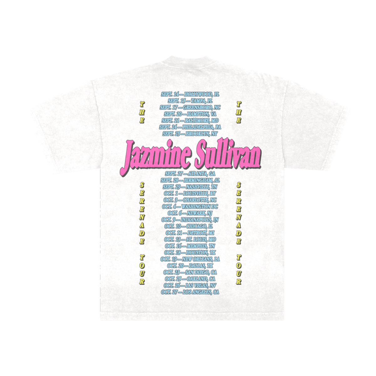 The Serenade Tour 2024 Tee