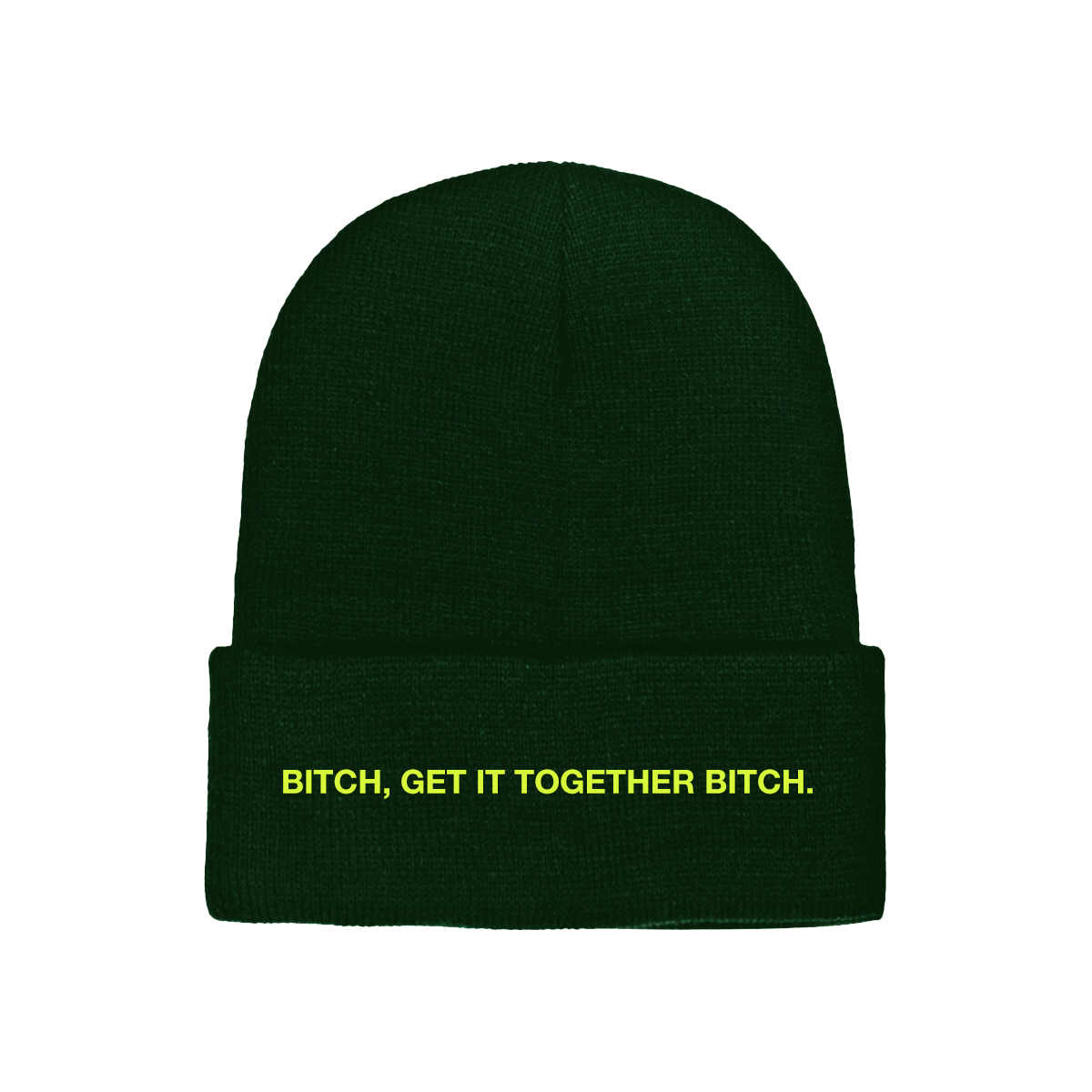 Get It Together Forest Green Beanie